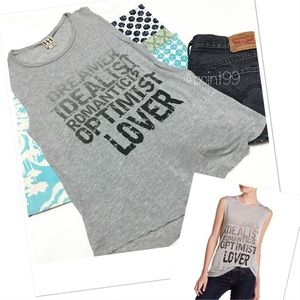 Haute Hippie Dreamer... Lover... Graphic Tank Top